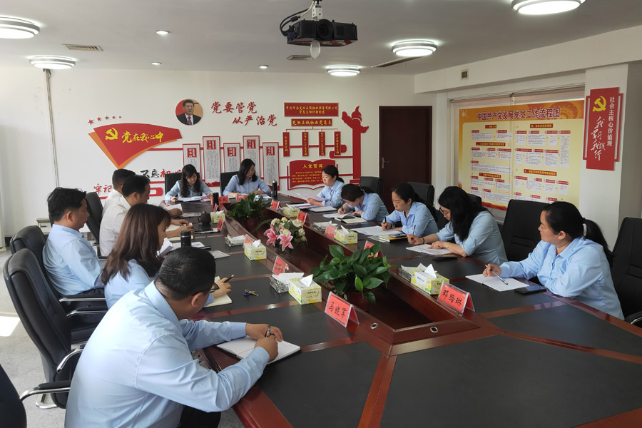 守初心，擔(dān)使命 楚湘正誠物業(yè)各支部召開組織生活會(huì)