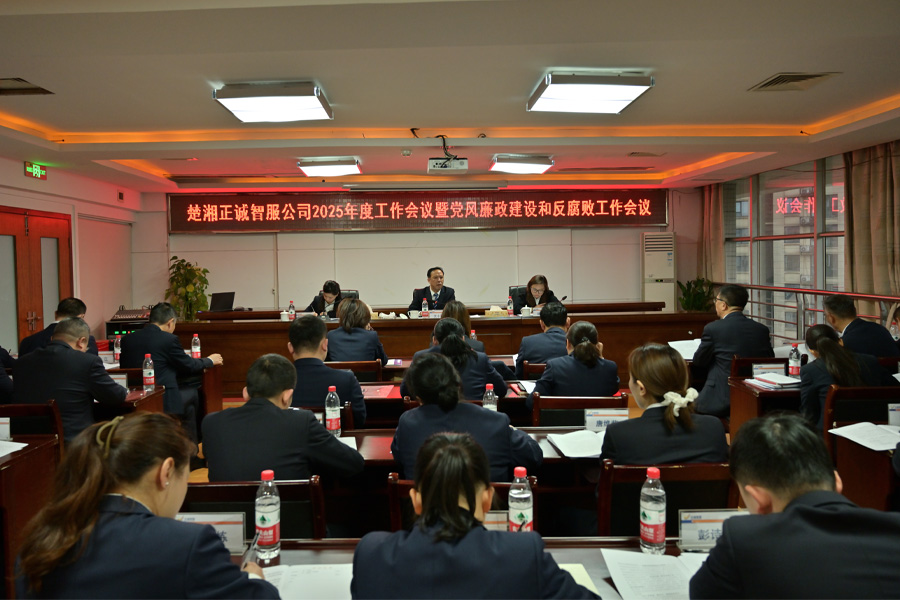 公司召開(kāi)2025年工作會(huì)議暨黨風(fēng)廉政建設(shè)和反腐敗工作會(huì)議
